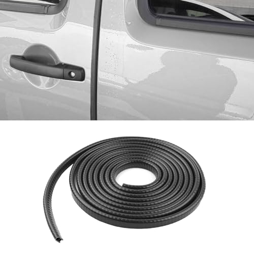 deemars Protetores de bordas de portas de carro, protetor de porta de carro, acessórios para exterior de carro 16,4 FT Edge Trim Rubber Seal protetor para a maioria dos carros (preto)