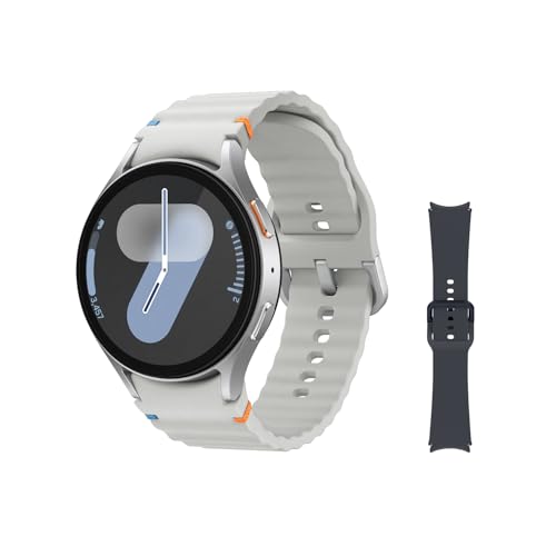 Samsung Galaxy Watch7 4G LTE correia - Smartwatch 44 mm, controlo de saúde, acompanhamento desportivo, cinzento (versão espanhola)