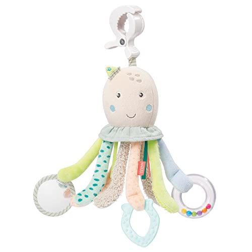 Fehn 054460 - polvo de atividades, brinquedo para agarrar e descobrir, para bebés e crianças pequenas a partir dos 0 meses, promove o toque, tamanho: 30 cm