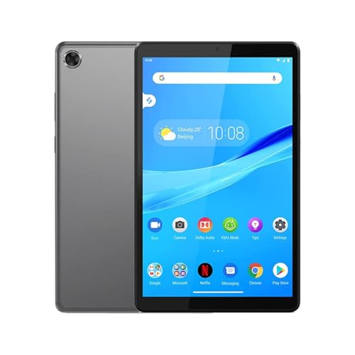 Lenovo TB-8505F Tablet, ecrã táctil de 8", MediaTek Helio A22 de quatro núcleos a 2,0 GHz, 2 GB de RAM, SSD de 16 GB, cartão SD de 64 GB, Android (recondicionado)