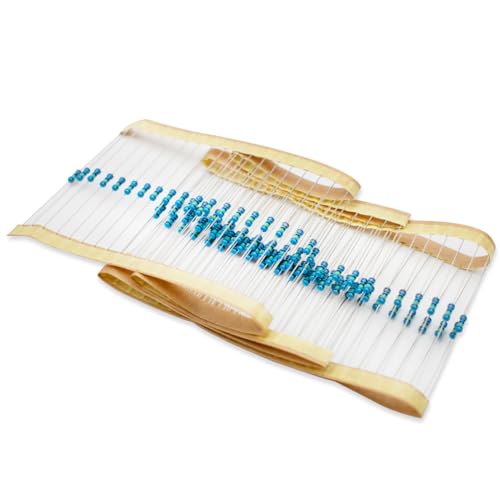 Innfeeltech 100 peças 1 / 4 w 1% de tolerância 2,2 m Ohm resistência de película metálica projeto DIY e experiência