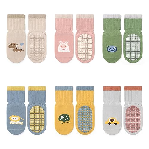 outfit spring Meias antiderrapantes para bebé, meias inverno outono menina menino, pequenas meias de algodão com aderência, unissexo recém-nascido animais desportivos meias conjunto