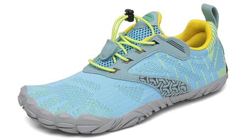 SAGUARO Unissexo Barefoot sapatilhas de Trail Running sapatilhas minimalistas confortáveis leves sapatos escalços
