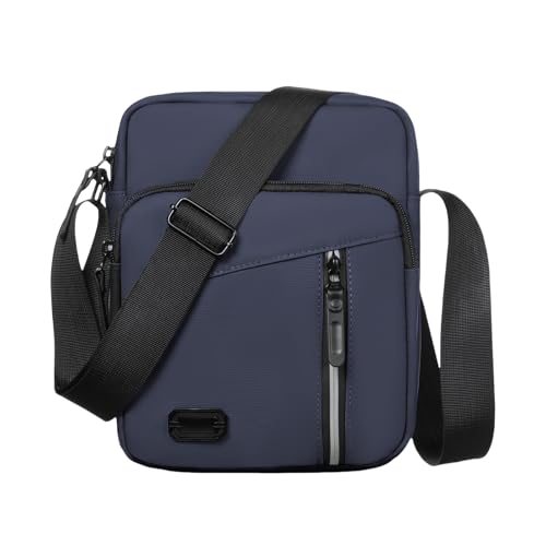 Aucuu Saco peito homem de grande capacidade, impermeável bolsa tiracolo crossbody para viajar, correr, ciclismo, negócios