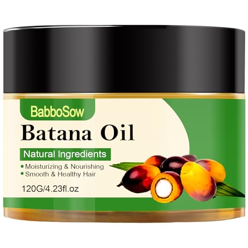 Batana Hair Oil para estimula o crescimento do cabelo, Raw Batana Oil for Hair Growth, óleo de cabelo seco e danificado, óleo de batana pelo 100% natural prensado a frio procedente de honduras,