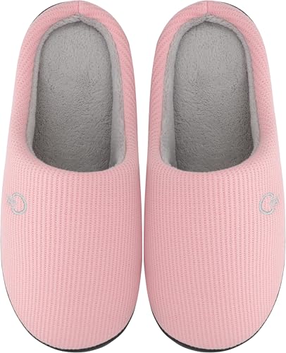 Mishansha Zapatillas de Estar por Casa Invierno Cálidas Suave con Espuma de Memoria, Unisex-Adulto
