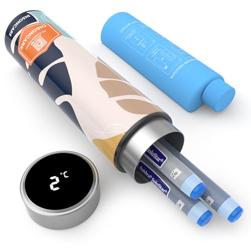 DISONCARE 60H Smart Geladeira portátil insulina viagem Temp-display, estojo isotérmico medicamentos para diabetes, refrigeração com 2 refrigeradores e QR alerta médico (mostarda)