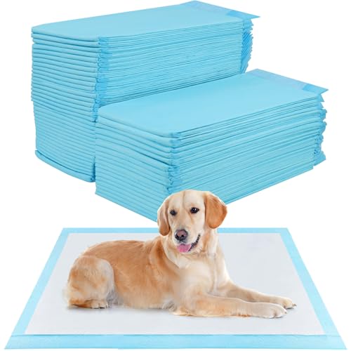 YSWOVUO 50 peças de enchimento para cães, 60 x 90 cm, almofadas de treino para cães e cachorros, superfície de secagem rápida