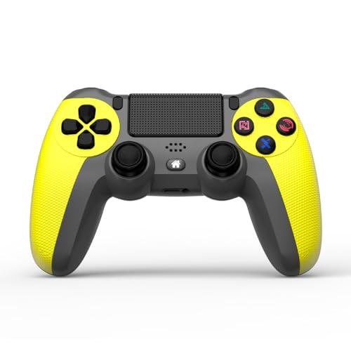 NK Controlo para PS4 / PS3 / PC/telemóvel sem fios - Wireless Controller com 2-Shock, função de detecção de 6 eixos, luz LED, painel de toque, entrada para auriculares, cabo de carregamento incluído