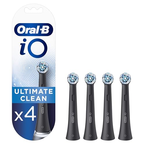 Oral-B iO Ultimate Clean Black cabeças de substituição, conjunto de 4 unidades