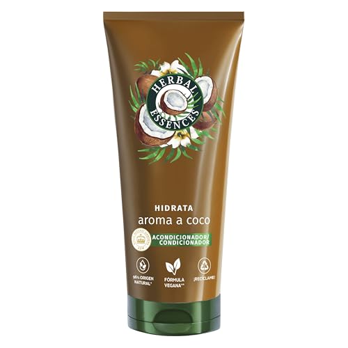 Herbal Essences Aroma Coco Hidratante Condicionador, 250 ml, hidratação para cabelo muito seco