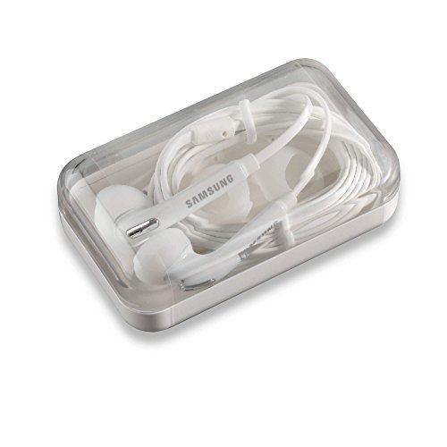 Samsung BT-EOEG920BW - Auriculares oficiais para Galaxy S6 (microfone, 3,5 mm, cabo de 1,2 m), branco- versão espanhola