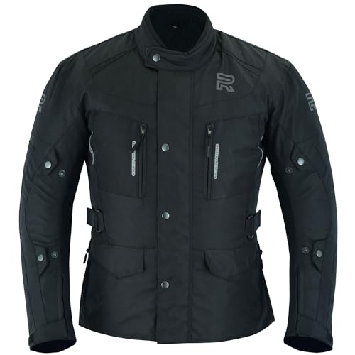 RAXUS Edge Jaqueta de motocicleta homem inverno 3/4 impermeável homologada CE