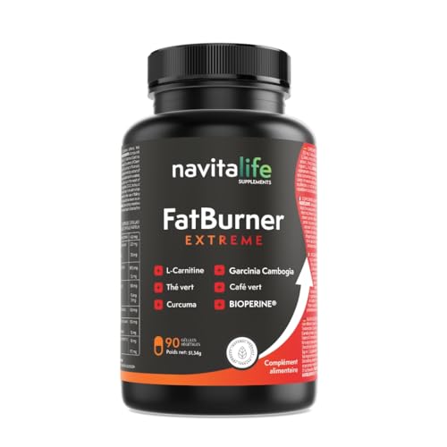 Queima gorduras potente. Comprimidos para emagrecer de alta biodisponibilidade. Termogénio potente à base de L-carnitina carnipure®, chá verde, garcinia cambogia, açafrão, bioperine®. 90 cápsulas de
