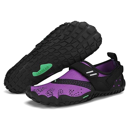 SAGUARO Barefoot Homem mulher sapatilhas minimalistas para zero Drop Soles e Wide Tox Box, Gr.35-48 UE