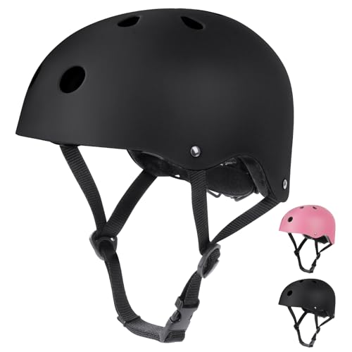 Flintronic 1 pacote ou 7 pacotes capacete bicicleta para crianças, ajustável para 2 a 13 anos, capacete de scooter, equipamento para desportos ao ar livre