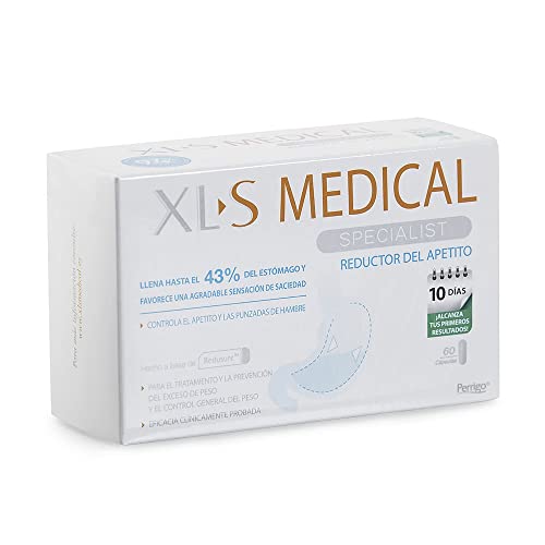 XLS Medical Cápsulas redutoras de apetite. Tratamento e prevenção do excesso de peso, controlo geral do peso e pontadas de fome.