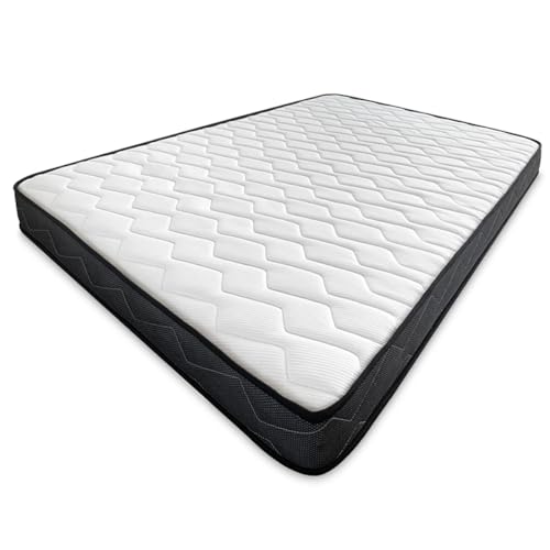 amuéblate online - Colchão Fit reversível 90 x 190 cm, ideal para camas ninho ou beliche, antiácaros, bactérias e hipoalergénico