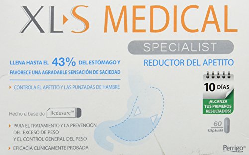 XLS Medical Cápsulas redutoras de apetite. Tratamento e prevenção do excesso de peso, controlo geral do peso e pontadas de fome.