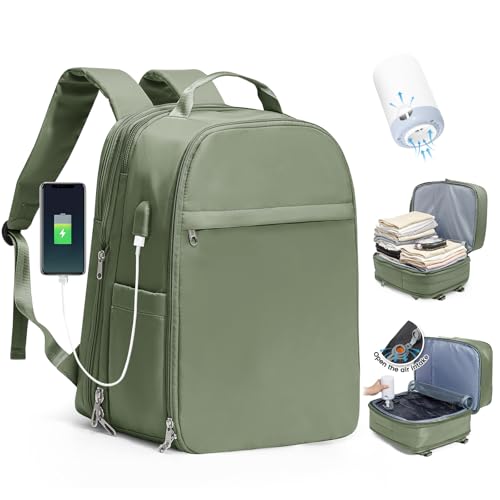 SZLX Mochila viagem cabine avião 40 x 20 x 25 Ryanair malas de viagem cabine 45 x 36 x 20 Easyjet Cabin Bag bagagem de mão mulher mochila para portátil impermeável com USB mochila pequena de trabalho