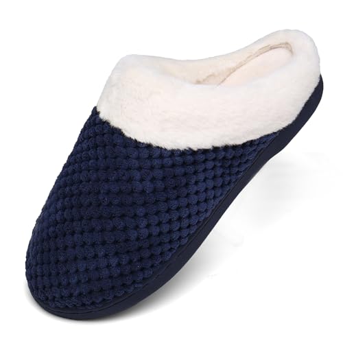 Mishansha Sapatilhas de estar por casa inverno homem mulher antiderrapante quente chinelos