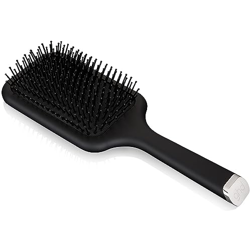ghd the all rounder escova de pá para todos os tipos de cabelo, para mulheres, preto
