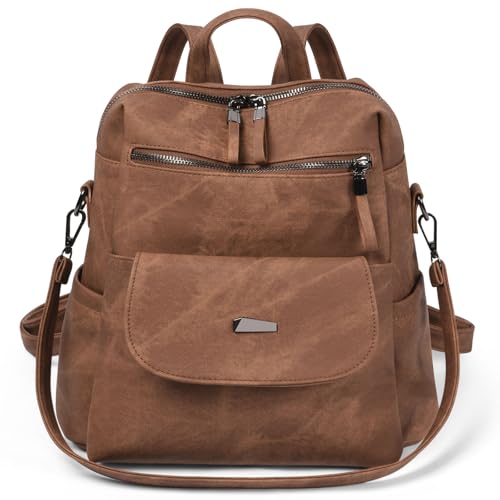 Aucuu Mochila carteira para mulher, mochila de mulher, leve anti-roubo mini mochila, mala de viagem casual, mochila de escola mala de ombro, mochila de viagem bonita para meninas
