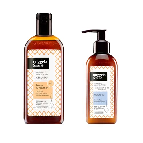 Nuggela & Sulé Pack champô premium número 1 condicionador formato de viagem: Para um cabelo saudável e radiante
