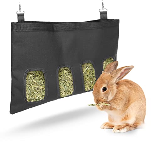 Nobleza - Saco de feno e alimentador para coelho e animais pequenos, comedor de alimentação, recipiente para cobaias/chinchila