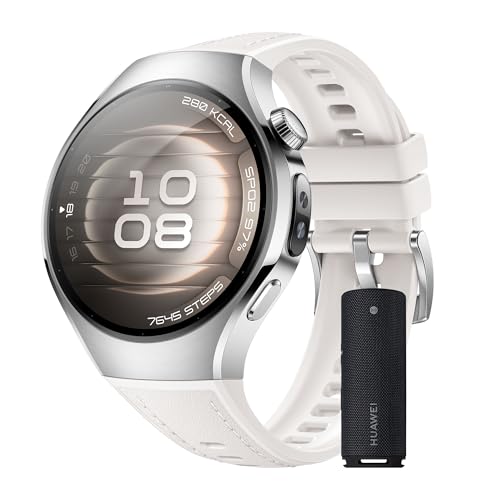 HUAWEI WATCH 5 42 mm Moon White + HUAWEI Sound joy 2 preto