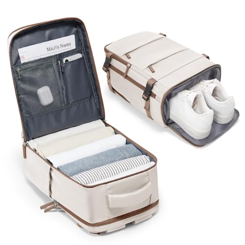 BJLFS Mochila viagem cabine avião 40 x 30 x 20 mulher mochila a vácuo Ryanair mala bagagem de mão 40 x 20 x 25 Ryanair mala de viagem homem malas de viagem cabine mochila portátil 14 polegadas para