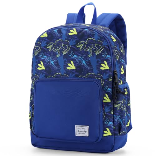 VASCHY Mochila menina criança, mochila infantil mochila escolar infantil de 4 a 6 anos mochila menina menino resistente à água com correia no peito e etiqueta de nome para escola viagem