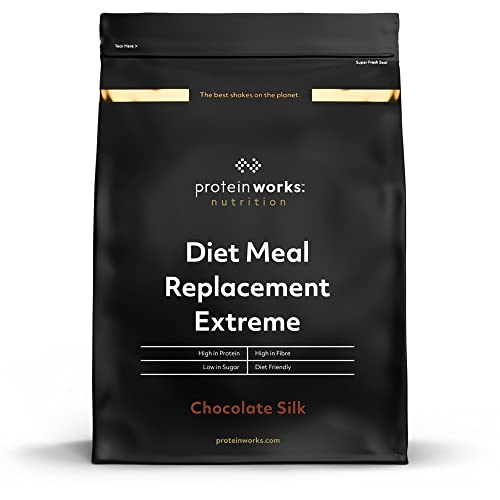 THE PROTEIN WORKS Substitutivo de refeições extremas, chocolate macio, comida nutricionalmente completa, vitaminas potenciadoras do sistema imunitário, The Protein Works, 1000 g