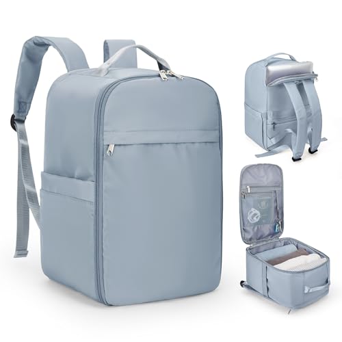 SZLX Mochila viagem cabine avião 40 x 20 x 25 Ryanair malas de viagem cabine 45 x 36 x 20 Easyjet Cabin Bag bagagem de mão mulher mochila para portátil impermeável com USB mochila pequena de trabalho