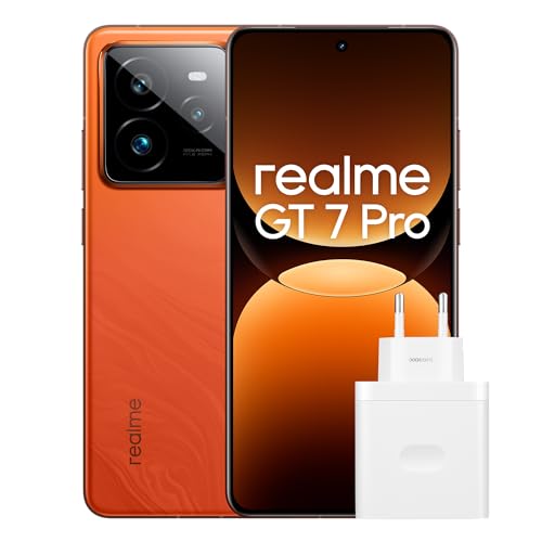 realme GT7 Pro 5G Smartphone 12 + 256 GB telemóvel, processador Snapdragon 8 Elite ecrã Eco² 6,78" câmara tripla de 50 MP com IA bateria de 6500 mAh carregamento rápido de 120 W resistência IP69