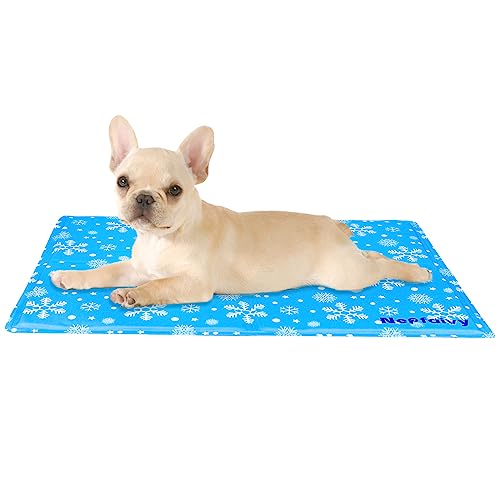 Nepfaivy Cama refrescante cão grande, cama cão, verão, manta fria para cães e gatos, 50 x 40 cm