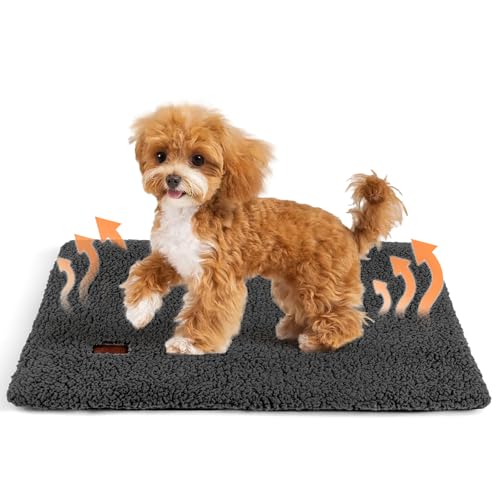 Mora Pets Manta térmica para gatos manta auto-aquecimento para gatos e cães, cama térmica tapete aquecedor sem eletricidade e baterias 74 x 47 cm