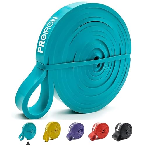 PROIRON Banda elástica de resistência - borracha dominada natural de borracha para alongamento, elevação de potência, ioga, pilates