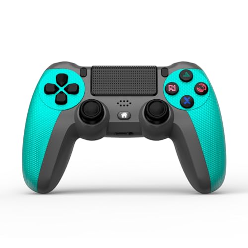 NK Controlo para PS4 / PS3 / PC/telemóvel sem fios - Wireless Controller com 2-Shock, função de detecção de 6 eixos, luz LED, painel de toque, entrada para auriculares, cabo de carregamento incluído