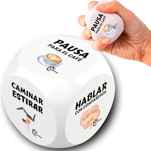 Cubo anti-stress | Dado, anti-stress para adultos | presente companheiro trabalho, presente de escritório, presente de estudante | Reduzir, aliviar o stress e a ansiedade | Bola anti-stress