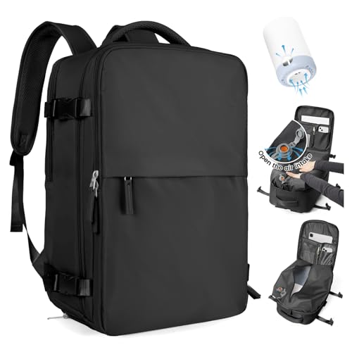 SZLX Mochila a vácuo com bomba mochilas viagem cabine avião 40 x 30 x 20 Ryanair Vueling Wizzair bagagem de mão 40 x 20 x 25 malas de viagem mulher malas 45 x 36 x 20 Easyjet mochila portátil com USB