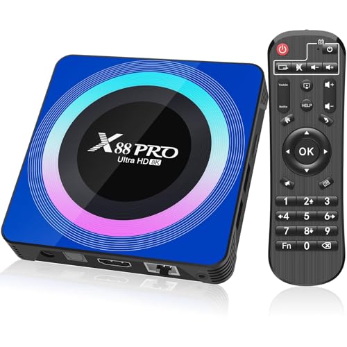 Android 13.0 TV Box, 4 GB RAM 32 GB ROM RK3528 Quad-Core Smart TV Box, suporte 2,4 G / 5,0 G Dual WiFi 6 BT 5.0, HDMI 8K Box TV Android