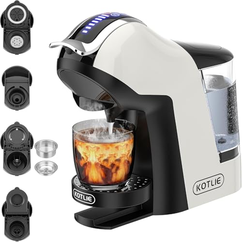 19 Bar 5 em 1 Máquina de café expresso multicápsula para cápsulas de café expresso / Dolce Gusto/La*Vazza MODO MIO e Molido/ESE