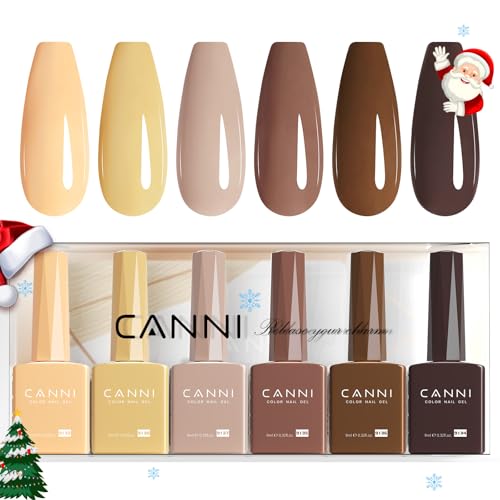 CANNI Vernizes semipermanentes de unhas em gel UV gel kit gel Nail Polish verniz unhas dos namorados kit unhas semipermanentes conjunto 2337