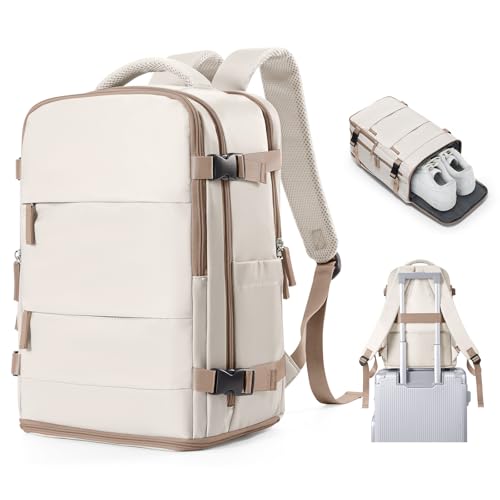 SZSYCN Mochila viagem cabine avião 40 x 20 x 25 bagagem de mão Ryanair mala de viagem homem mulher malas de viagem cabine mochila portátil 14 polegadas
