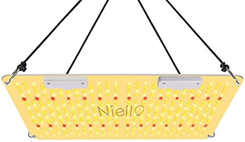 Niello Candeeiro para plantas, últimas 2000 W Grow Light com IR, High PPFD Sunlike Full Spectrum lâmpadas LED de cultivo para interiores Veg and Bloom, lâmpadas de cultivo cobrem 120 x 120 cm