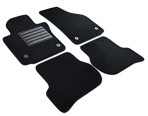MTM SP-3127 Tapetes feitos sob medida em veludo para Seat Altea / Altea XL / Leon 2004-2012 / Toledo III (5P) 2004-2010