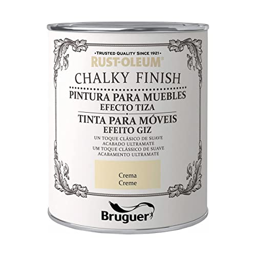 Rust-Oleum Bruguer Chalky Finish pintura para móveis creme 750 ml