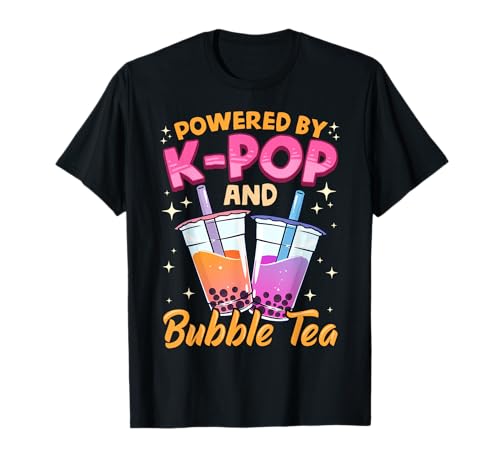 Bubble Tea Boba K-POP Music Lover Korean Milk Matcha Anime t-shirt, Preto, S