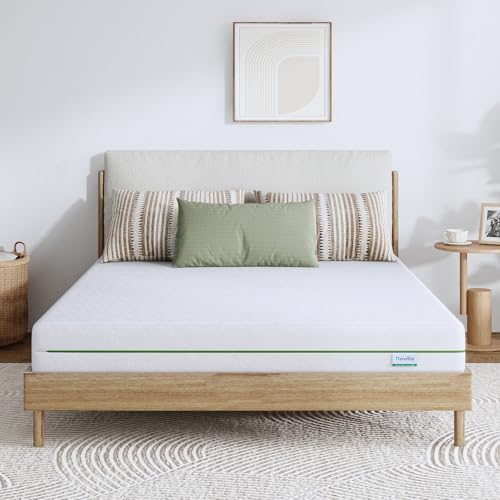 Novilla 80 x 200, colchão de espuma de 7 zonas, reversível, verão/inverno, firmeza média, capa de colchão removível e lavável, Oeko-Tex e CertiPUR-US, altura 14 cm